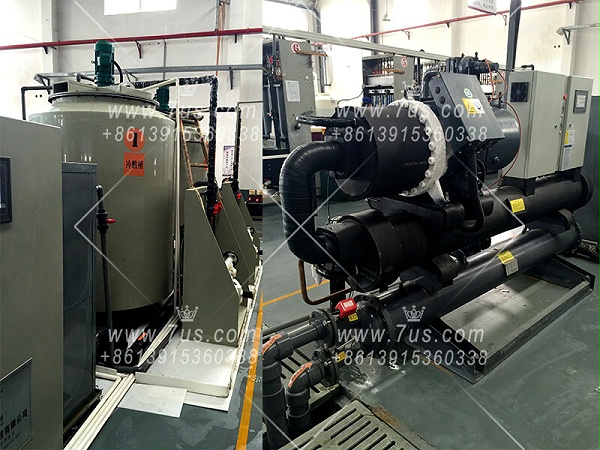 Diluted sulfuric acid freezing system