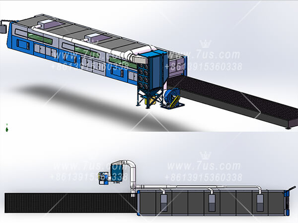  laser cutting dust collector