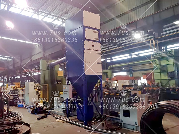 vertical cartridge filter dust collector