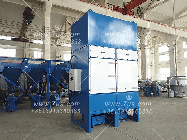 All-in-one vitical cartridge dust collector