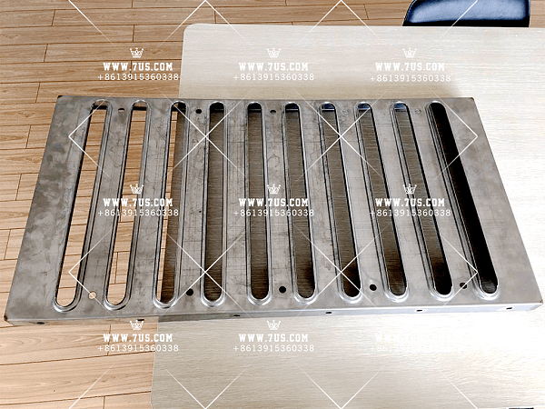 Insert plate of filter frame