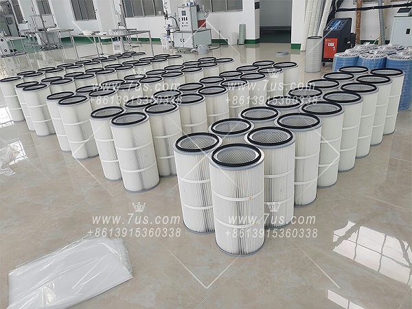 Filter cartridge production equipment