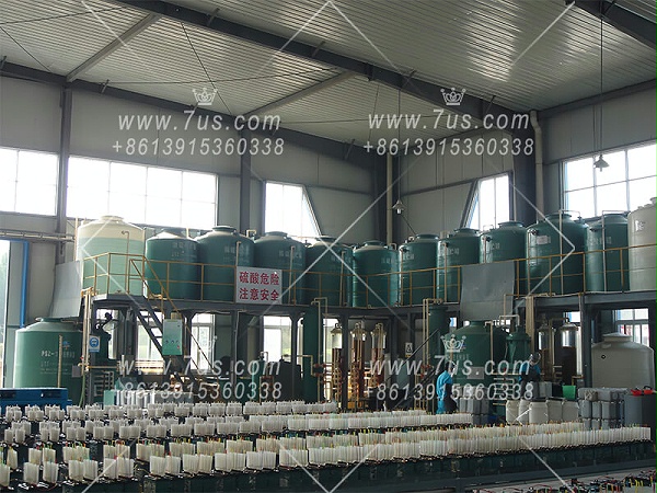 Concentrated sulfuric acid dilution system