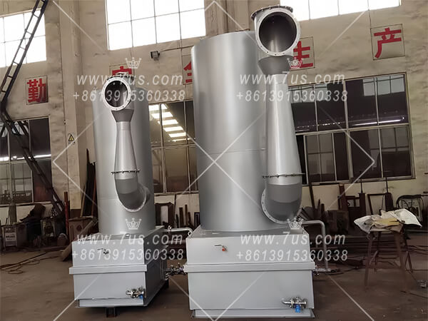 Metal material Venturi waste gas water scrubber