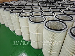 Polyester filter cartridge