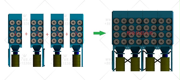 DFT type cartridge filter dust collector