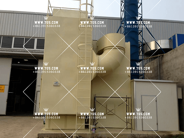 Lead smoke dust collector