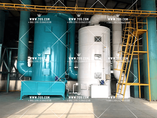 Lead smoke dust collector