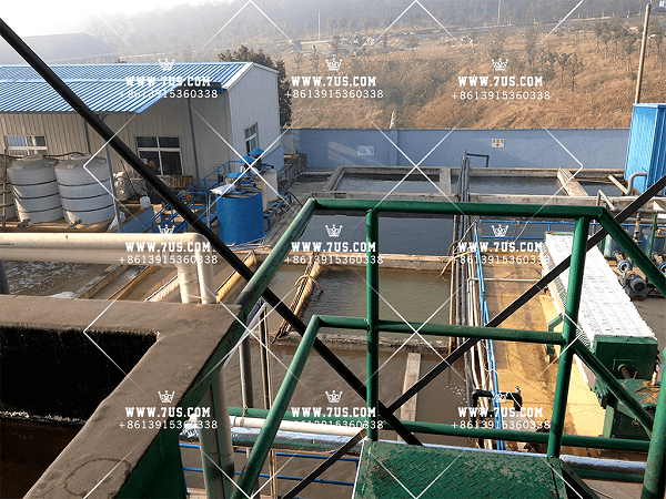 Lead acid wastewater purification system