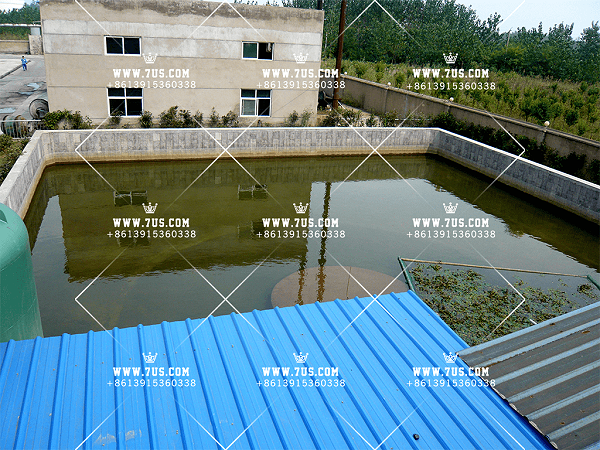 Lead acid wastewater purification system