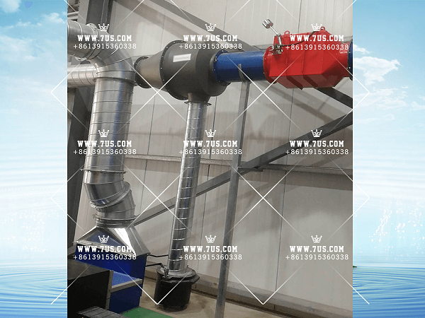 Multi post centralized welding fume system