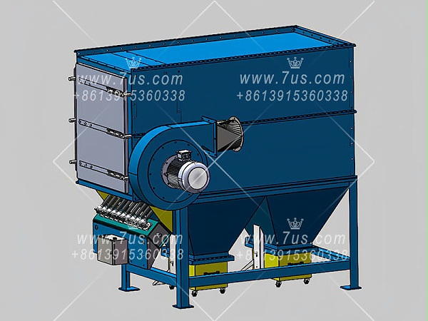 flat bag dust collector