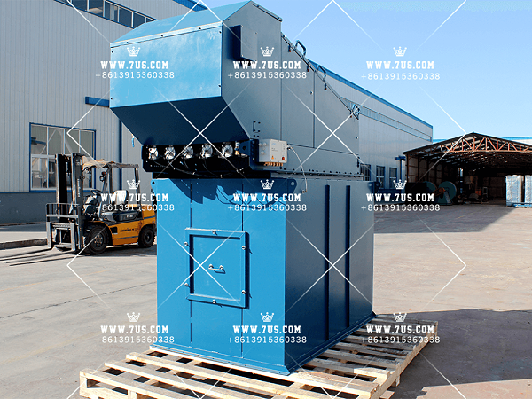 Flat bag all-in-one dust collector