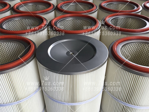 PET+PTFE+Flame retardant filter cartridge