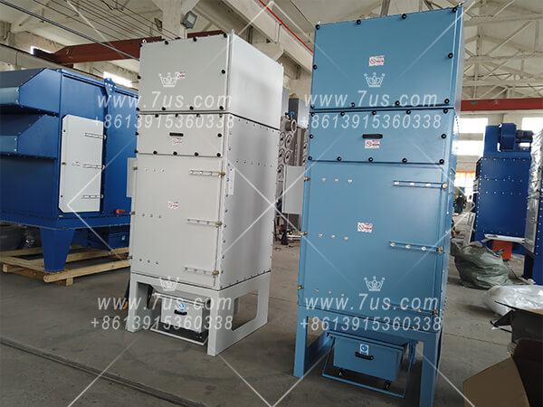 All-in-one type vertical dust collector