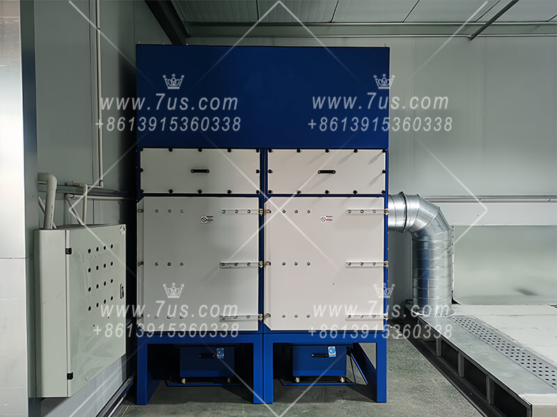 All-in-one vitical cartridge dust collector