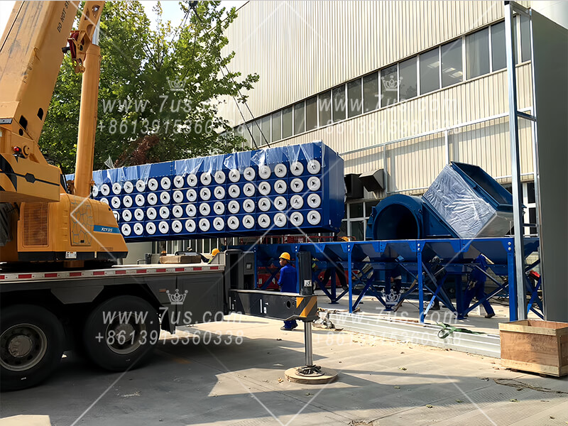 Inclined DFT Type cartridge dust collector